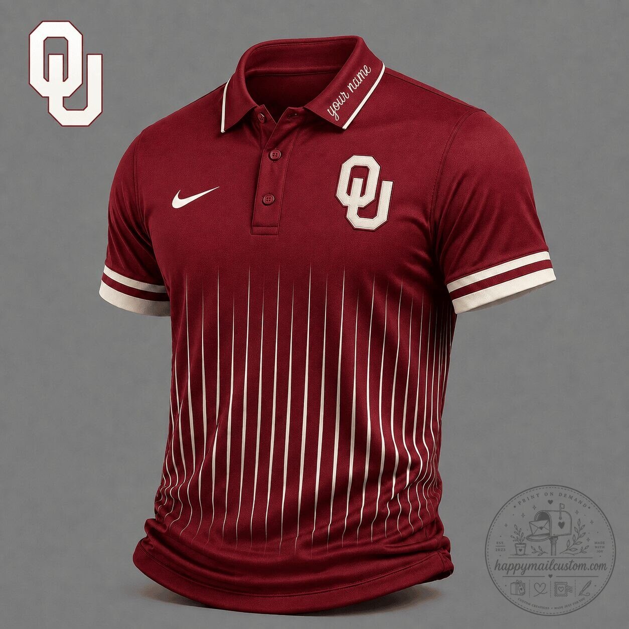 Oklahoma Sooners | Premium NCAA Victory Ready Polo Shirt