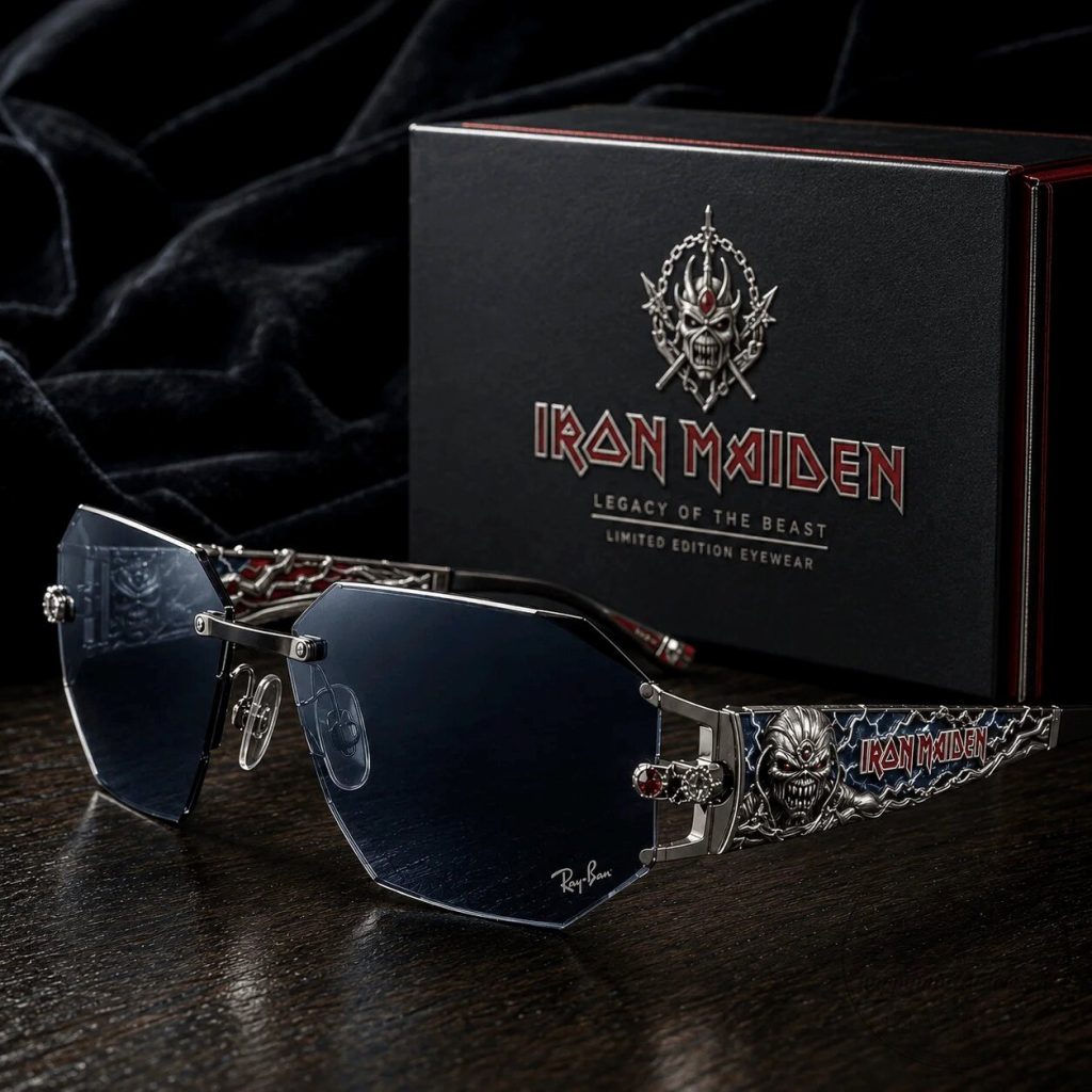 Limited Edition Sunglasses from Iron Maiden's Legacy Of The Beast Collection Limited Edition Sunglasses from Iron Maiden's Legacy Of The Beast Collection