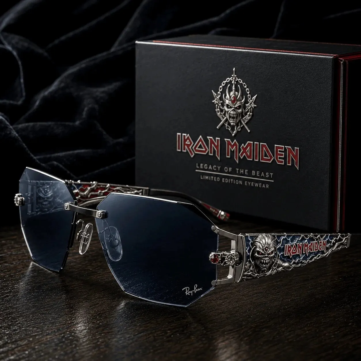 Limited Edition Sunglasses from Iron Maiden's Legacy Of The Beast Collection