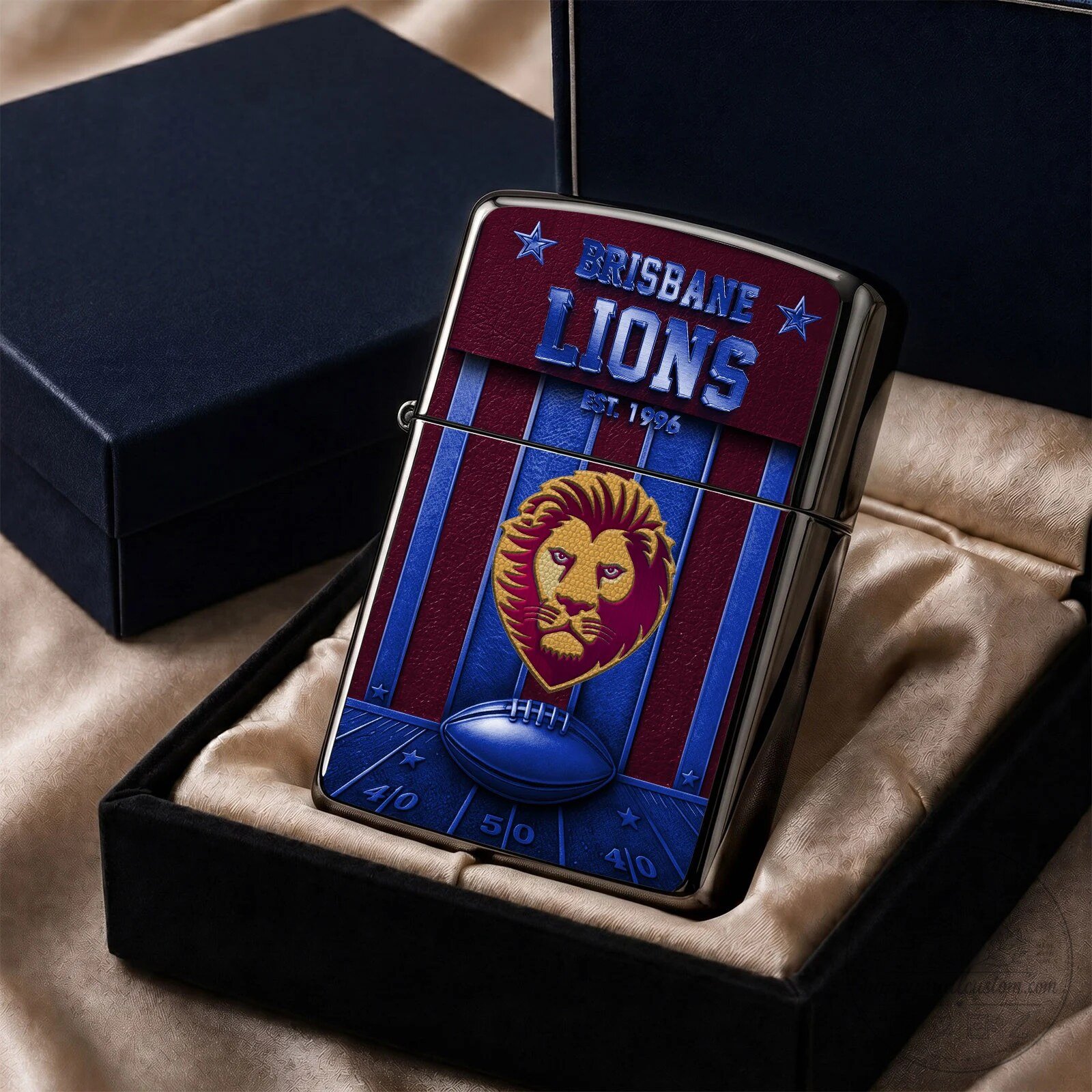 Brisbane Lions Australian Football League Team Logo Zippo Lighter