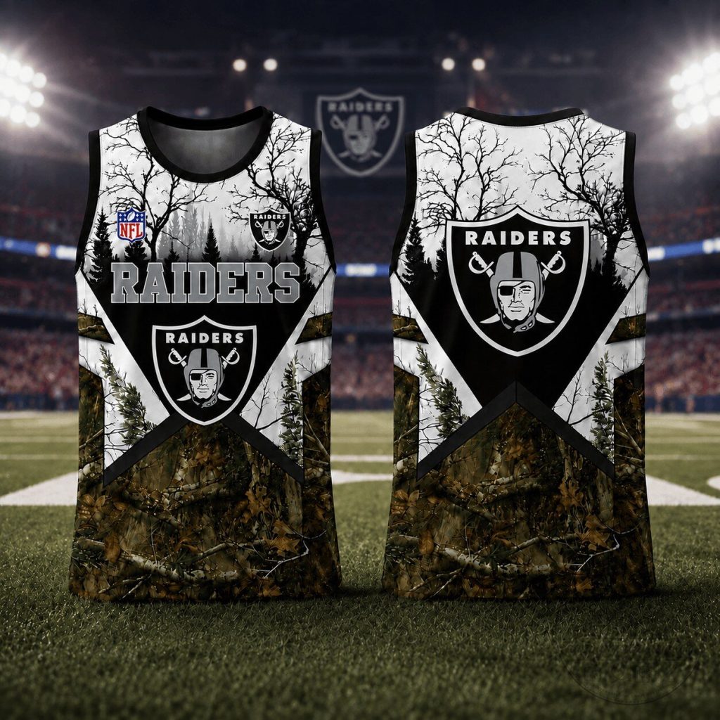 Las Vegas Raiders Premium NFL Football And Hunting Game Day Tank Top NY Las Vegas Raiders | Premium NFL Football And Hunting Game Day Tank Top NY
