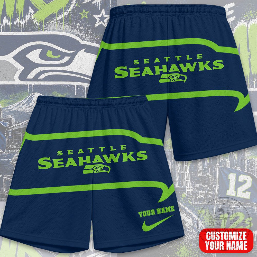 Seattle Seahawks | Premium NFL Varsity Game Day Shorts NTH1