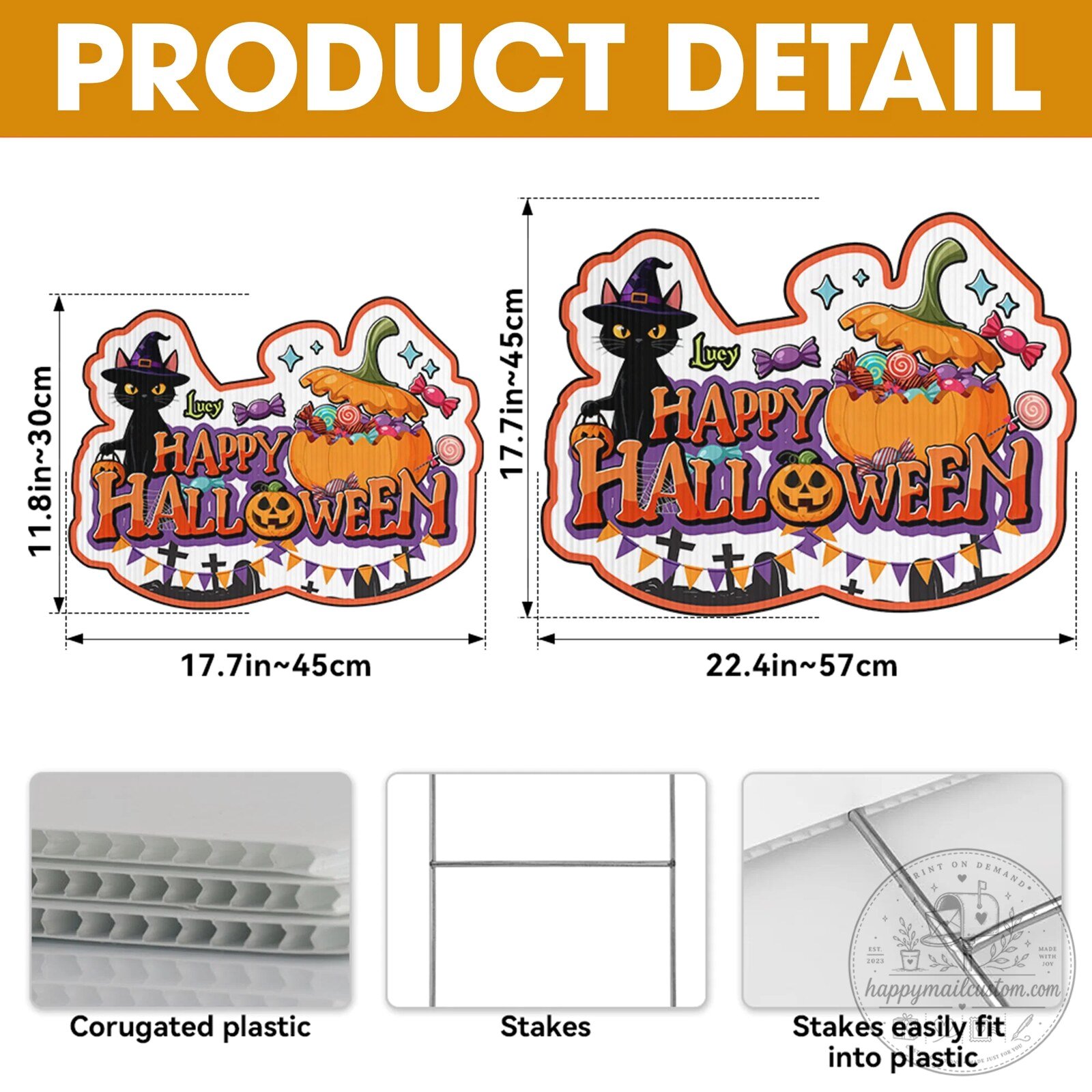 Disney Halloween Mickey Minnie Donald Daisy Goofy Freddy Krueger Yard Sign 13 Trick Or Treat Custom Shape Yard Sign - Personalized Gifts For Halloween 03toqn080826