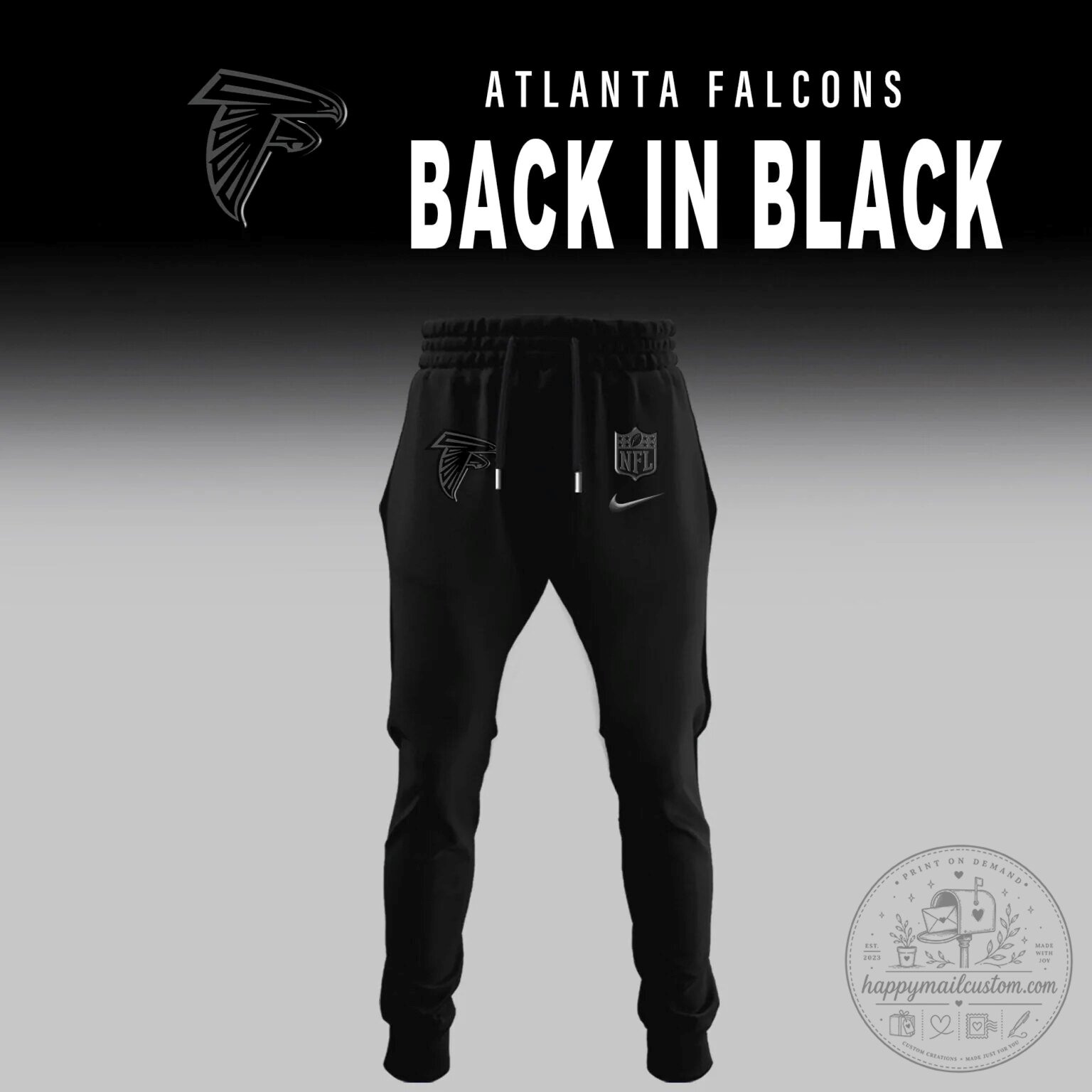 Atlanta Falcons Back In Black Football Team Fan Apparel Hoodie 9 Atlanta Falcons Back In Black Football Team Fan Apparel Hoodie