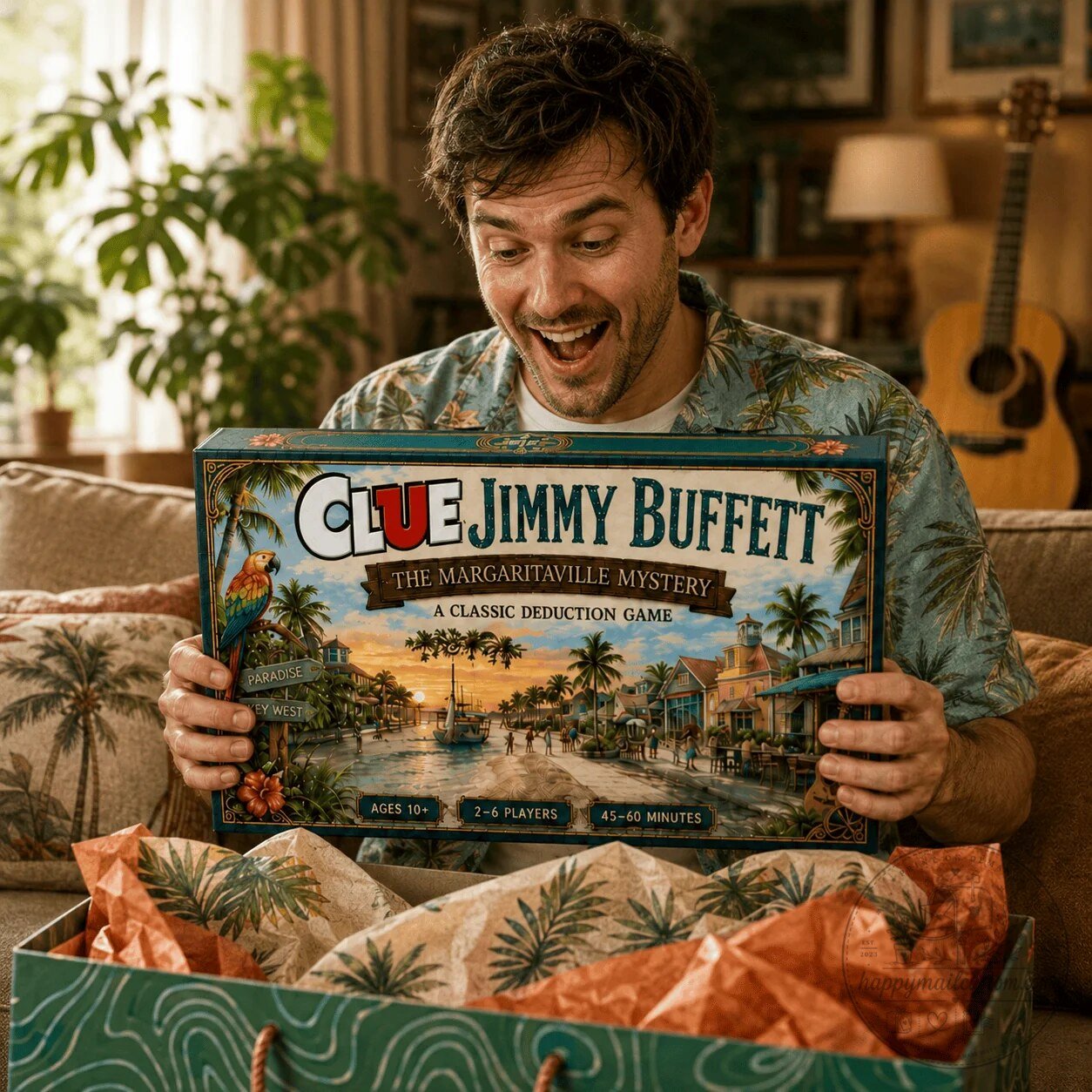 Clue Jimmy Buffett The Margaritaville Mystery Classic Deduction Board Game 8 Clue Jimmy Buffett The Margaritaville Mystery Classic Deduction Board Game