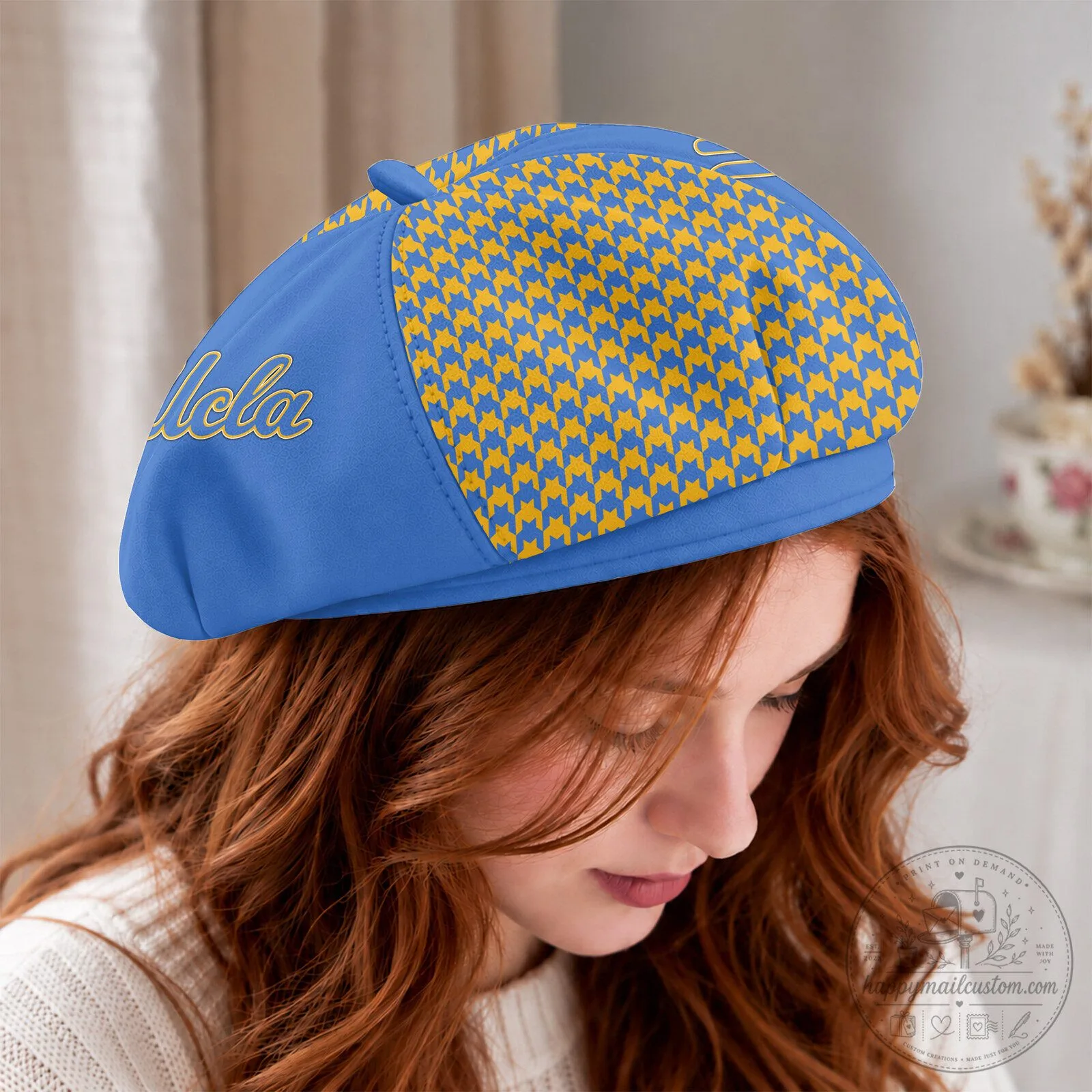 UCLA Bruins NCAA Women's Beret Hat 9 UCLA Bruins NCAA Women