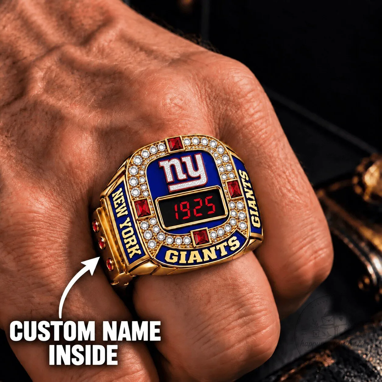 New York Giants NFL Custom Name 1925 Super Bowl Championship Ring