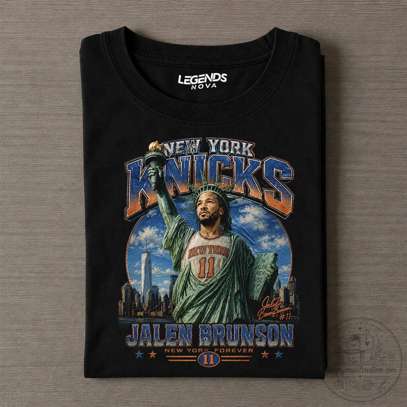 Vintage New York Basketball Tee
