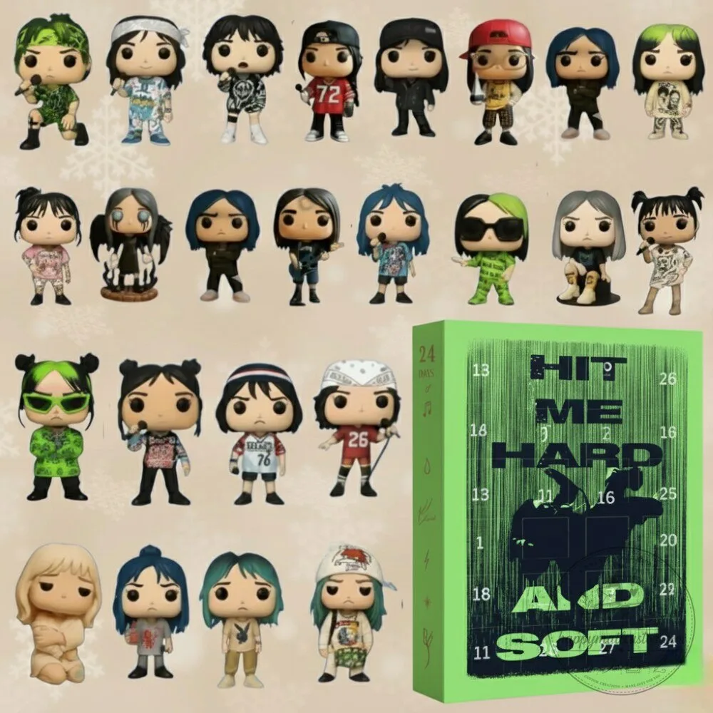 Billie Eilish Funko Pop Advent Calendar Christmas Gift Box