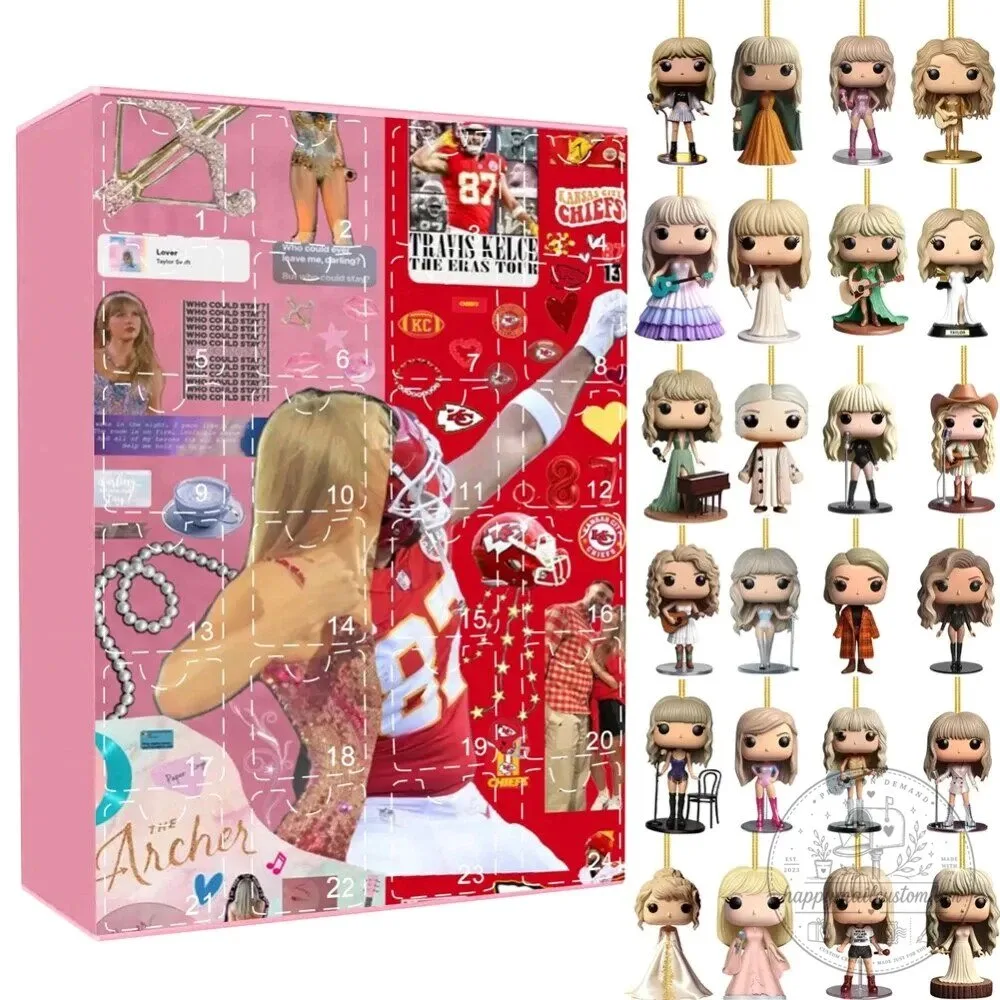 Taylor Swift Eras Tour Christmas Advent Calendar with 24 Collectible Figurines 2D 13 Taylor Swift Eras Tour Christmas Advent Calendar with 24 Collectible Figurines