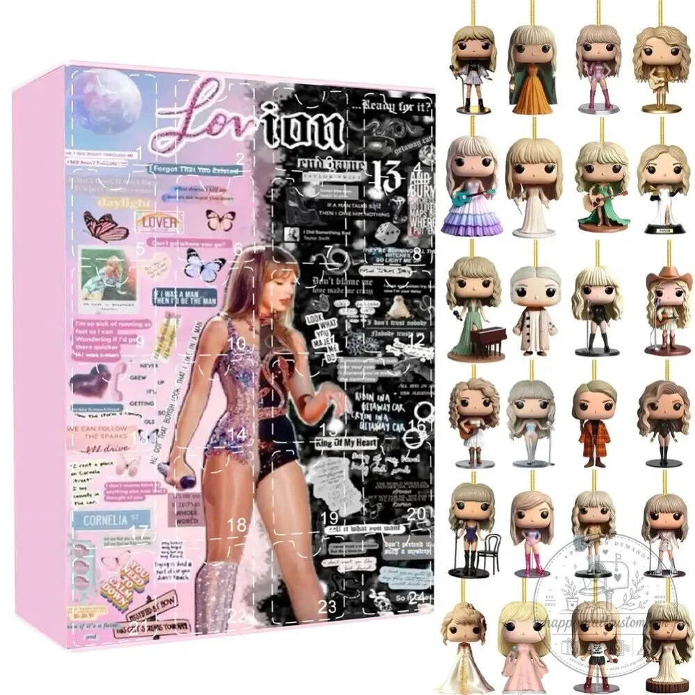 Taylor Swift Eras Tour Christmas Advent Calendar with 24 Collectible Figurines 2D 14 Taylor Swift Eras Tour Christmas Advent Calendar with 24 Collectible Figurines