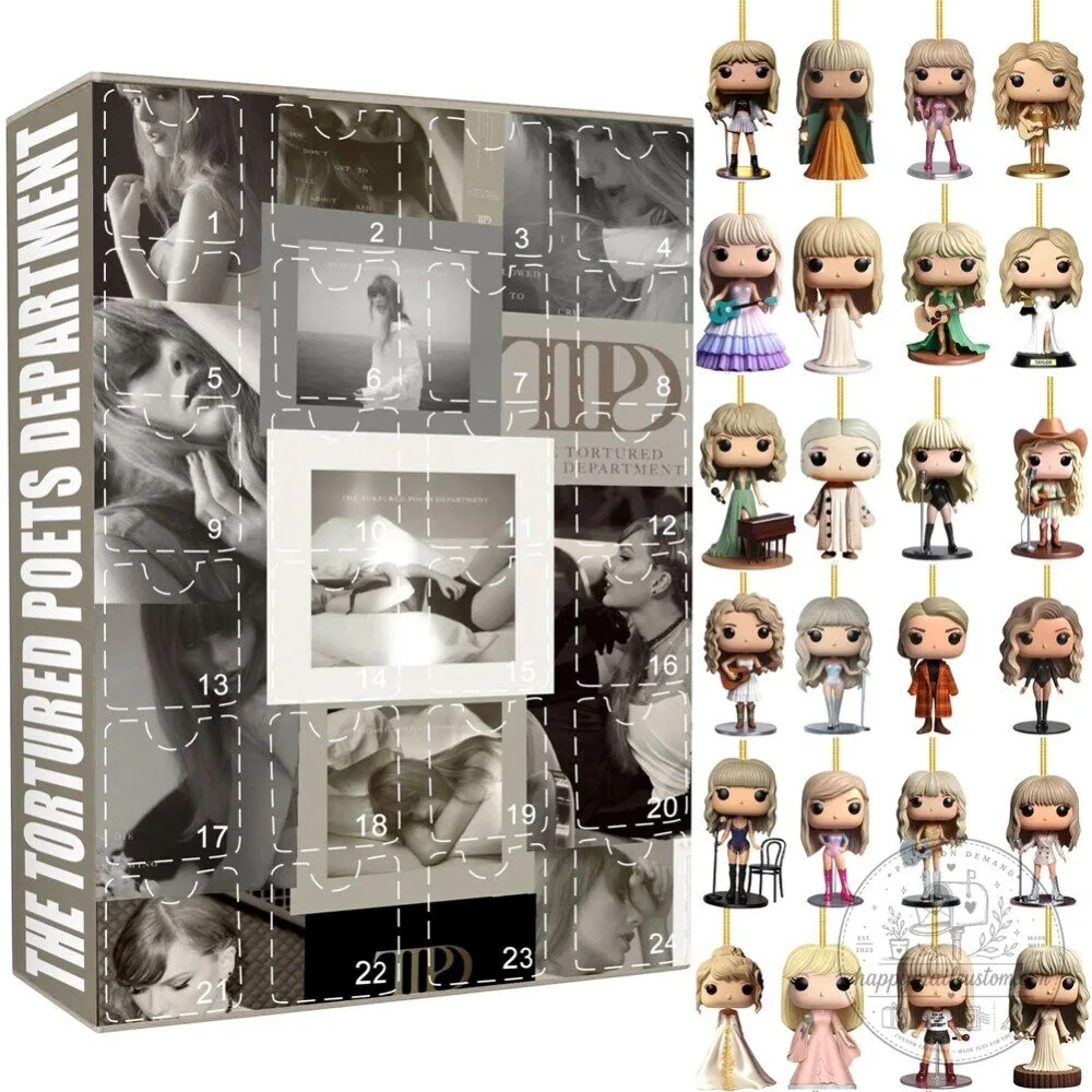 Taylor Swift Eras Tour Christmas Advent Calendar with 24 Collectible Figurines 2D 15 Taylor Swift Eras Tour Christmas Advent Calendar with 24 Collectible Figurines