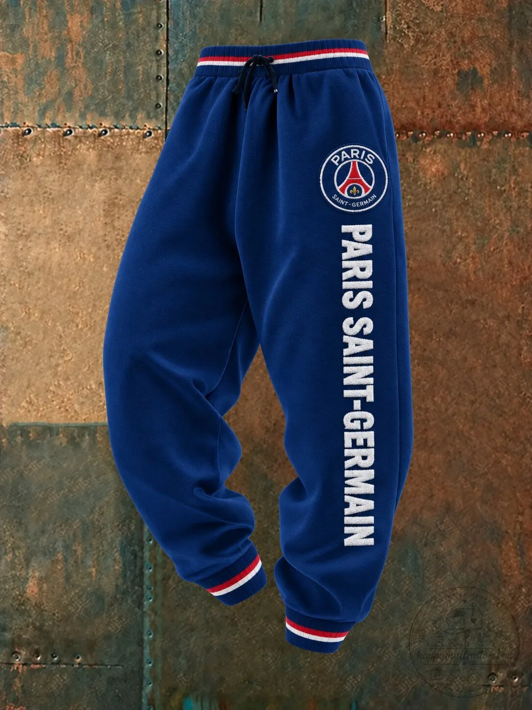 Paris Saint-Germain Football Club Blue Jogger Sweatpants for Men