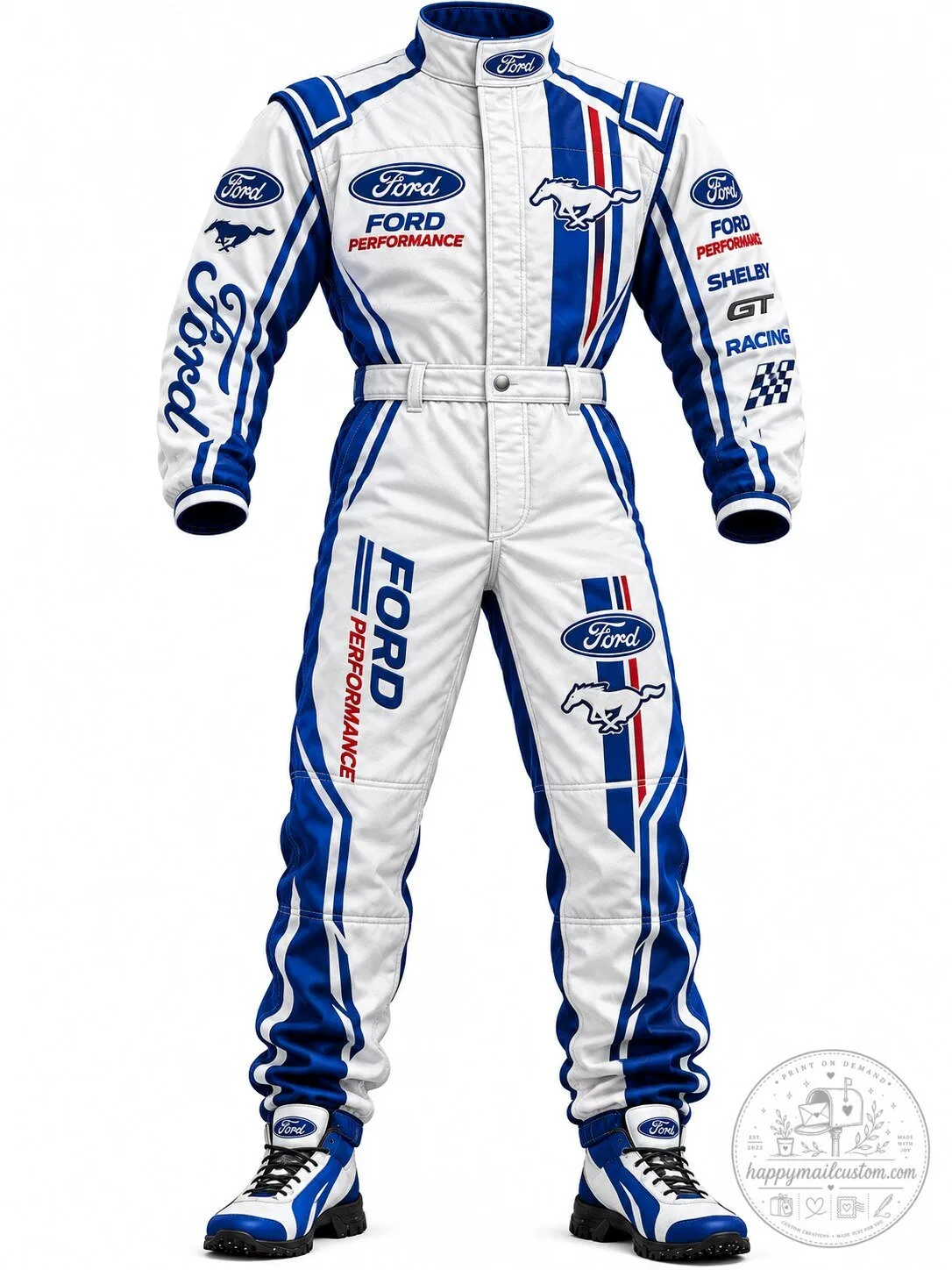 Ford Performance Mustang Shelby GT Racing Suit for Men
