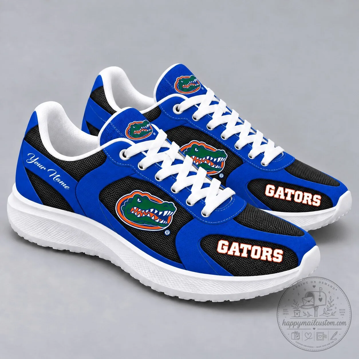 Florida Gators Personalized Classic Spirit Sport Sneakers for Men and Women
