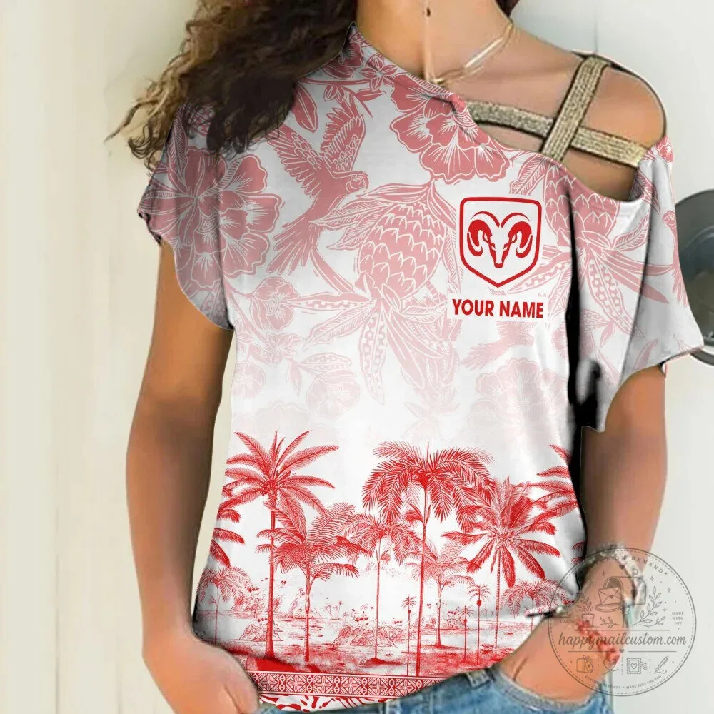 Dodge Ram Logo Custom Name Tropical Palm Trees Hawaiian Shirt 18 Dodge Ram Logo Custom Name Tropical Palm Trees Hawaiian Shirt