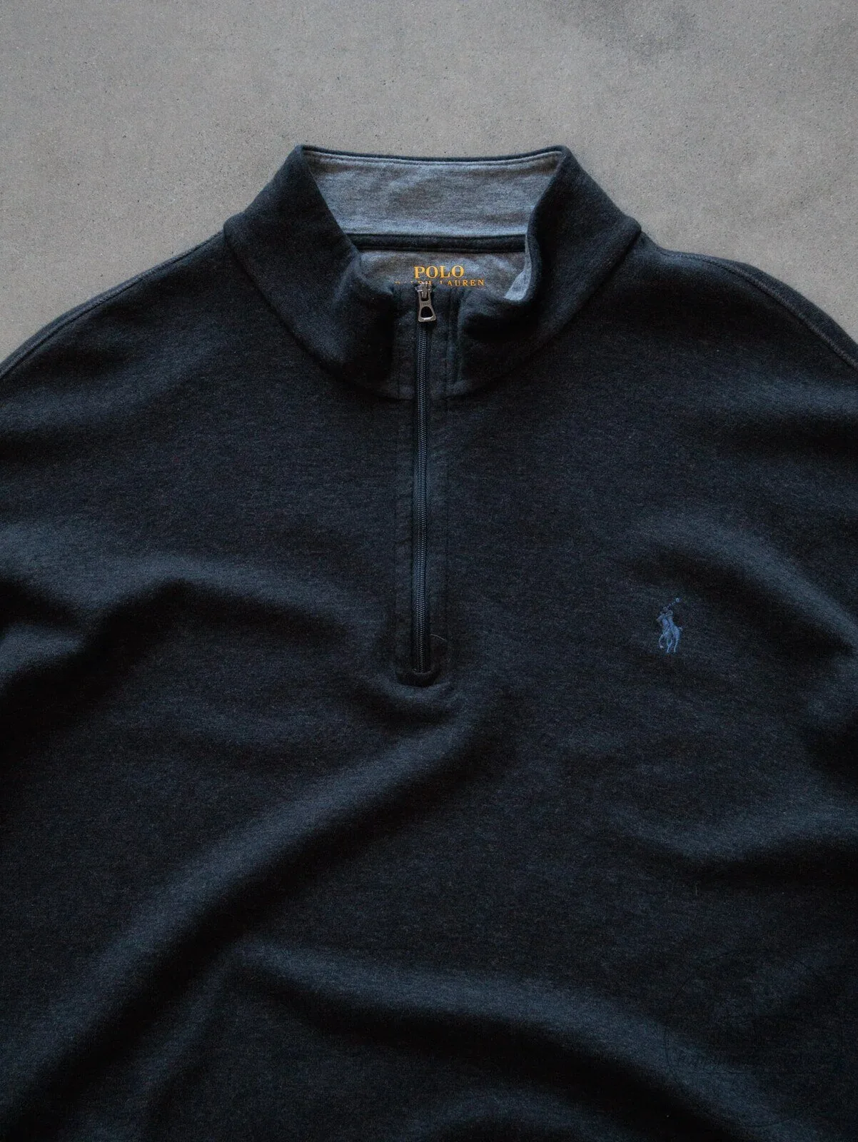 Black Polo Ralph Lauren Quarter Zip Pullover Sweatshirt 8 Black Polo Ralph Lauren Quarter Zip Pullover Sweatshirt