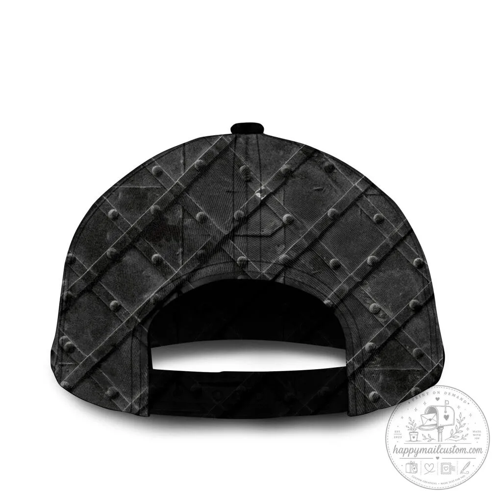 Detroit Red Wings Personalized Black Metal Design Classic Cap Hat 11 Detroit Red Wings Personalized Black Metal Design Classic Cap Hat