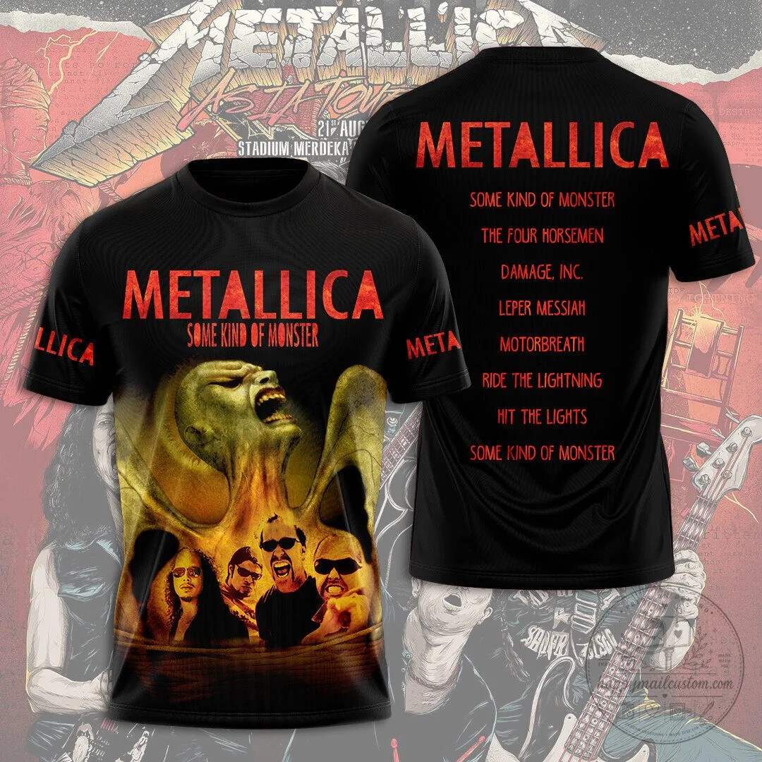 Metallica Some Kind Of Monster Album Art T-Shirt