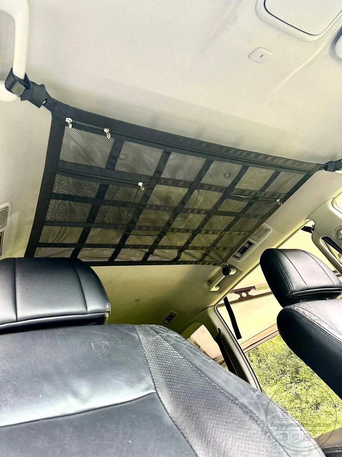 Overhead Mesh Gear Storage Bag for Car, Van, SUV, Boat, and Rooftop Tent 20 Overhead Mesh Gear Storage Bag for Car, Van, SUV, Boat, and Rooftop Tent