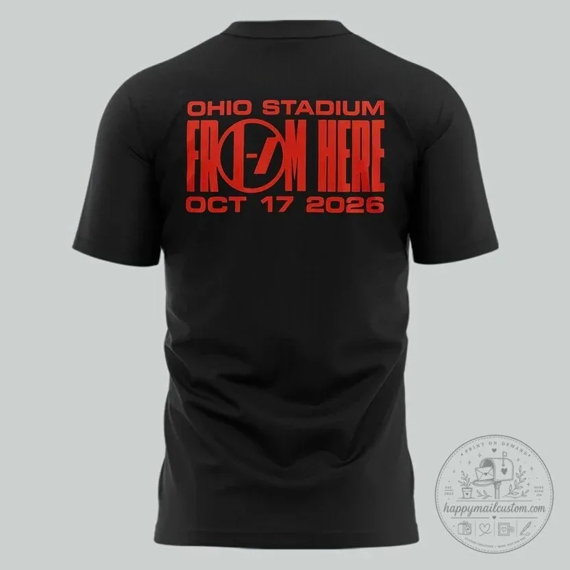 Twenty One Pilots Live At Ohio Stadium October 2026 Concert T-Shirt 11 Twenty One Pilots Live At Ohio Stadium October 2026 Concert T-Shirt