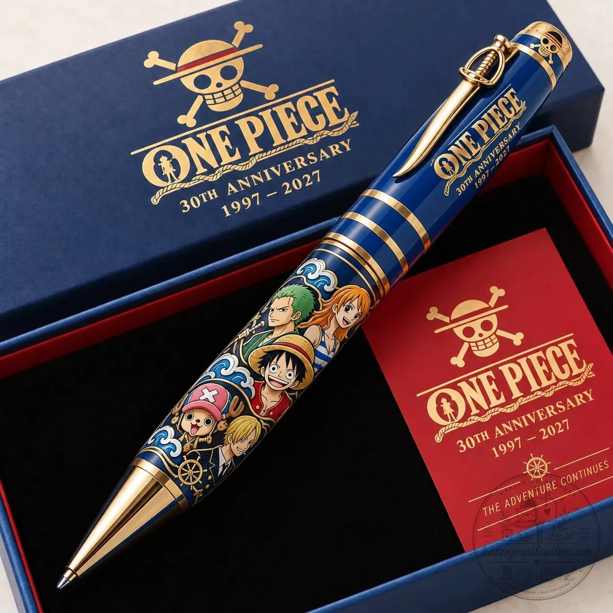One Piece 30th Anniversary Straw Hat Pirates Commemorative Collector's Pen