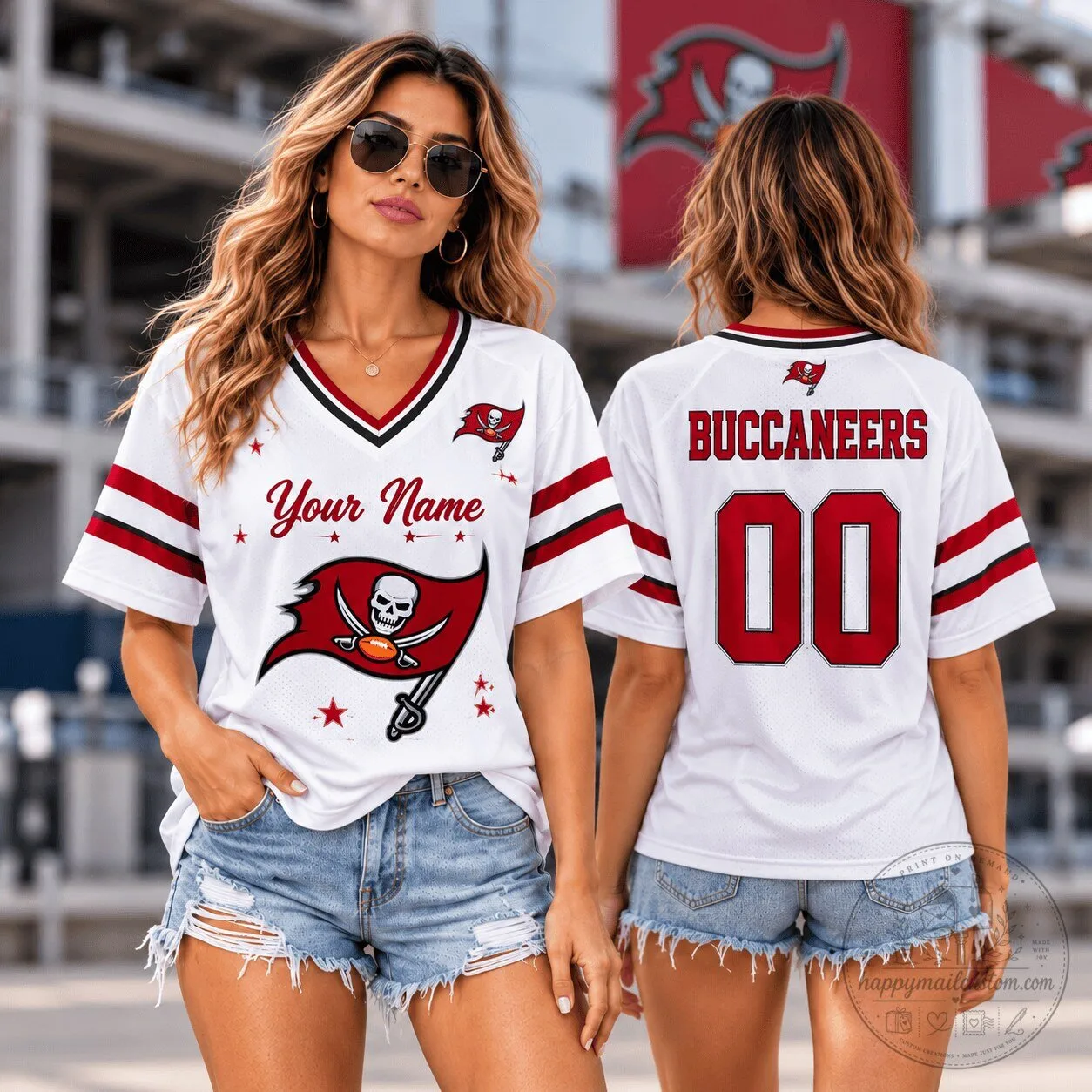 Custom Football Jersey for Tampa Bay Buccaneers Fans