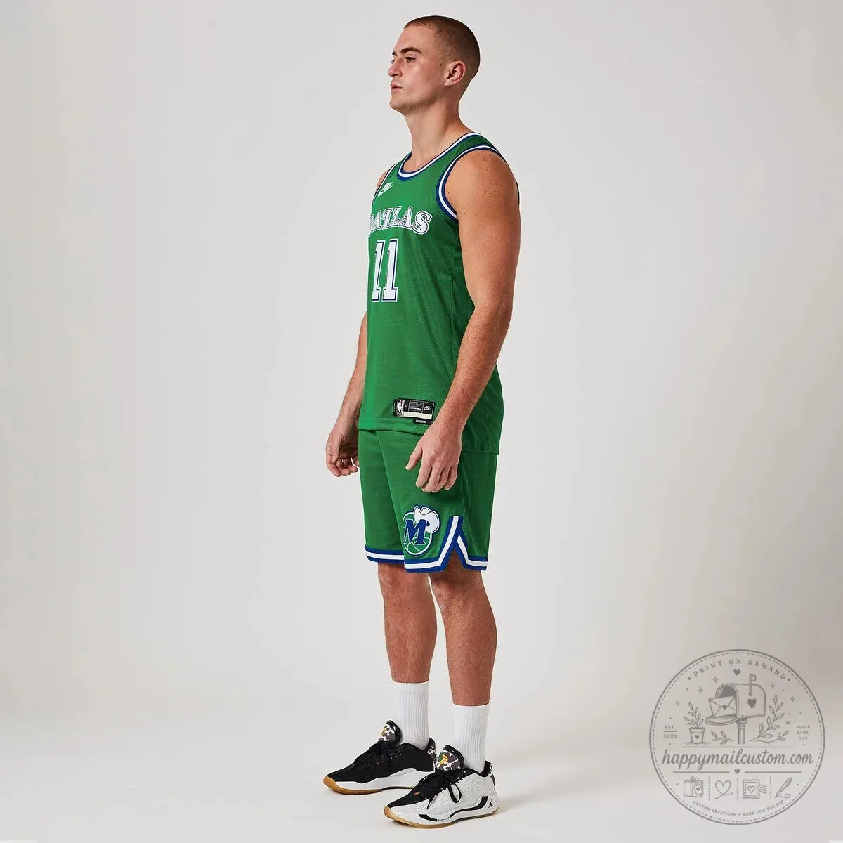 Kyrie Irving Dallas Mavericks Green Hardwood Classics Swingman Jersey 12 Kyrie Irving Dallas Mavericks Green Hardwood Classics Swingman Jersey