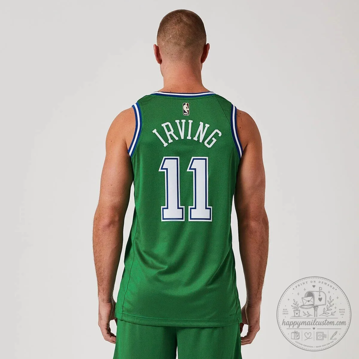 Kyrie Irving Dallas Mavericks Green Hardwood Classics Swingman Jersey 13 Kyrie Irving Dallas Mavericks Green Hardwood Classics Swingman Jersey