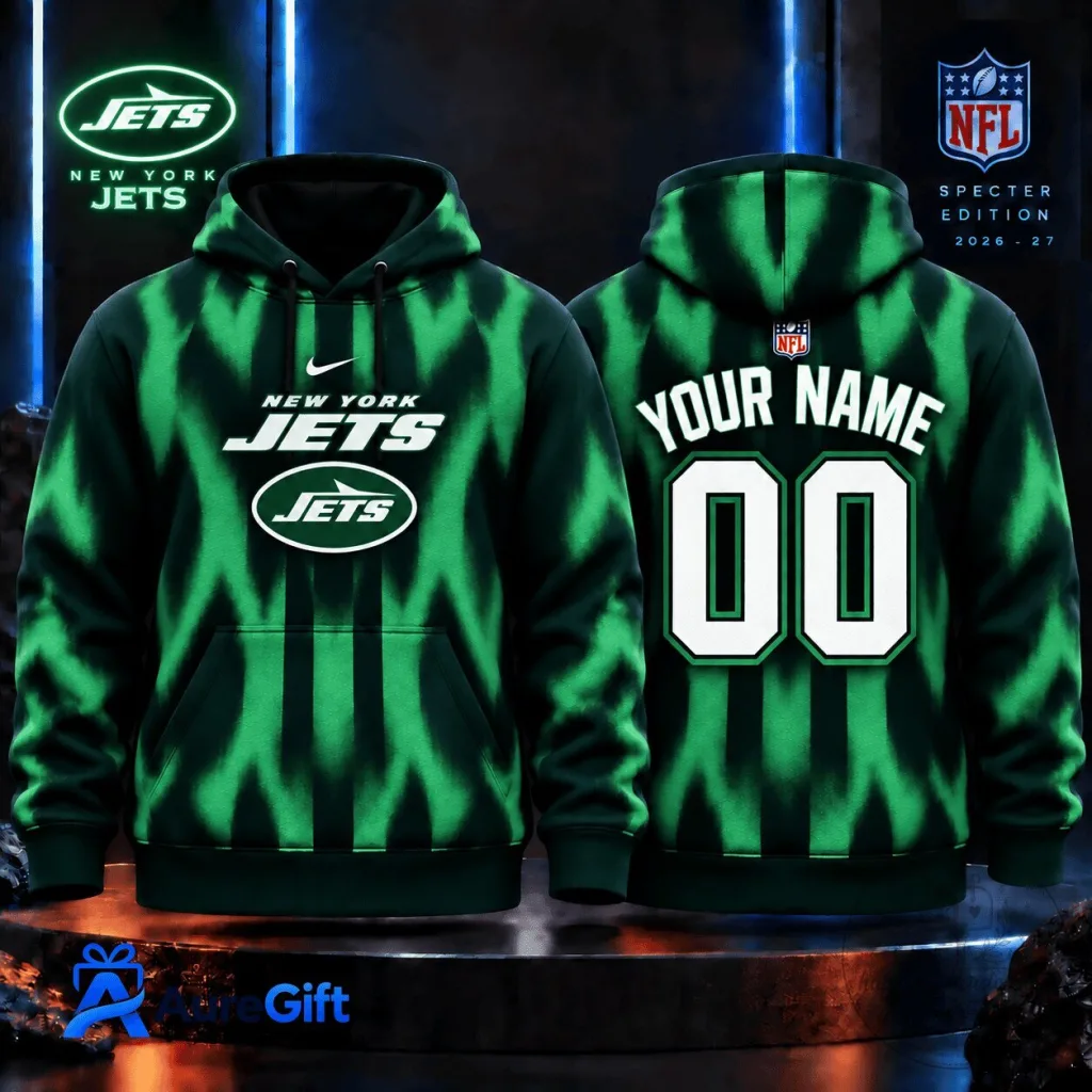 New York Jets Personalized NFL Specter Edition Hoodie New York Jets Personalized NFL Specter Edition Hoodie