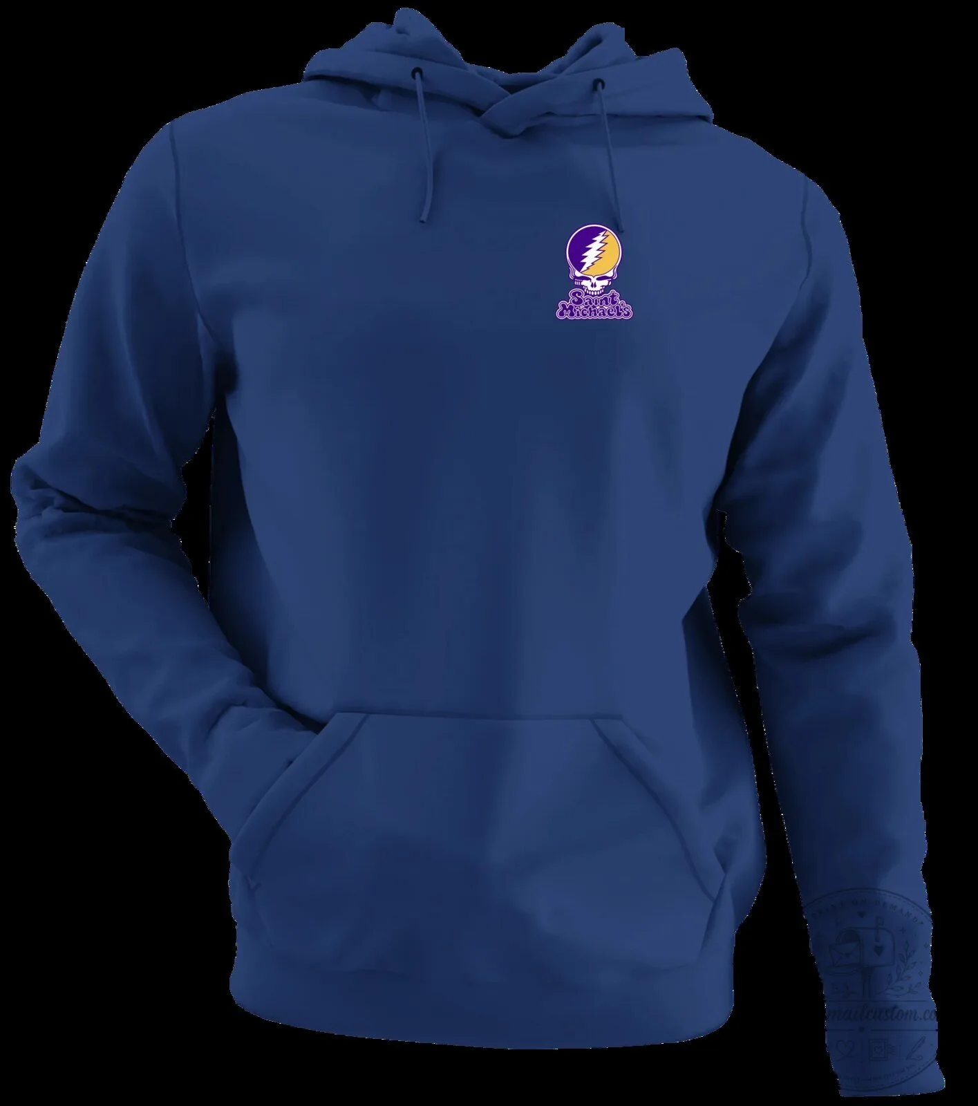 Saint Michaels Stealie Grateful Dead Inspired Light Blue Hoodie 13 Saint Michaels Stealie Grateful Dead Inspired Light Blue Hoodie
