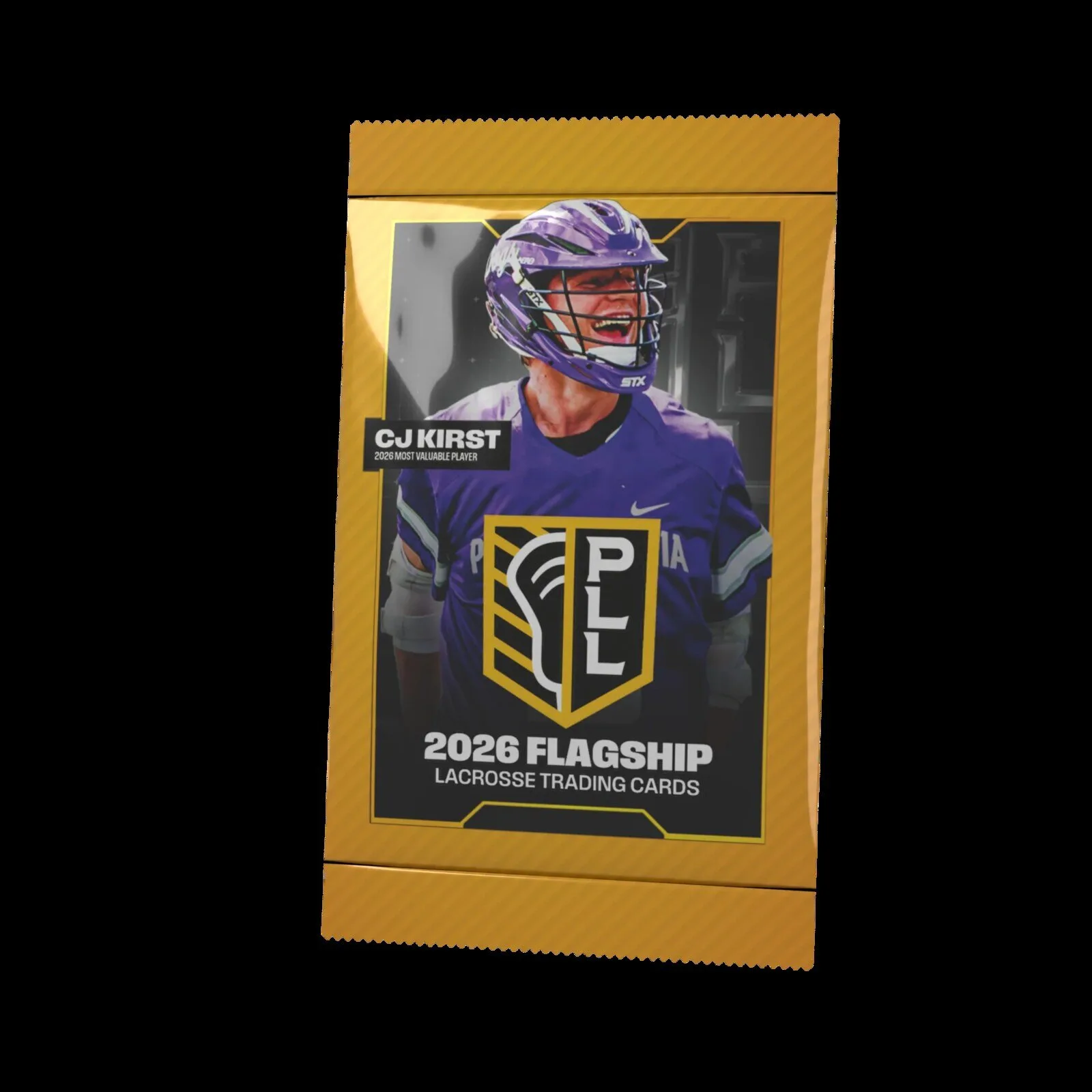 Premier Lacrosse League 2026 Flagship Lacrosse Trading Cards Single Pack